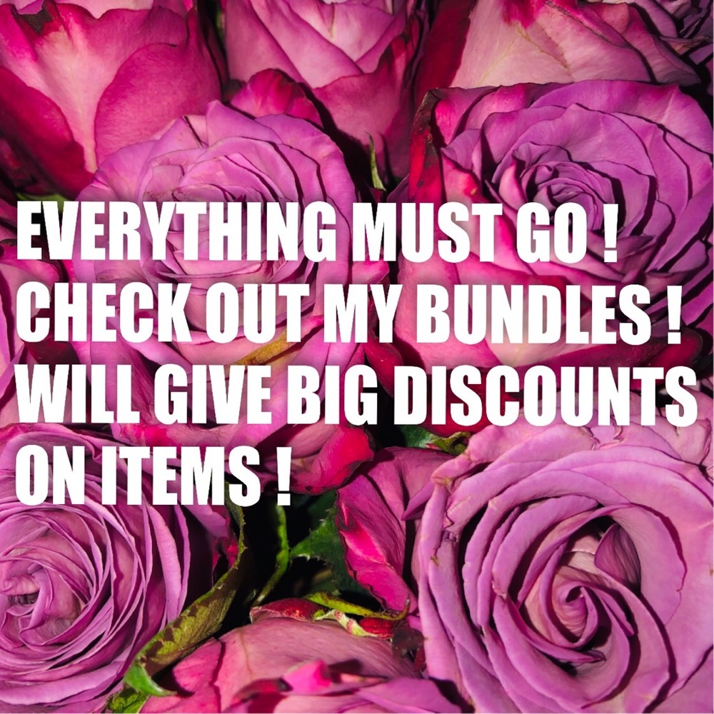 COMMENT/LIKE/MAKE OFFER AND RECEIVE BIG DISCOUNT